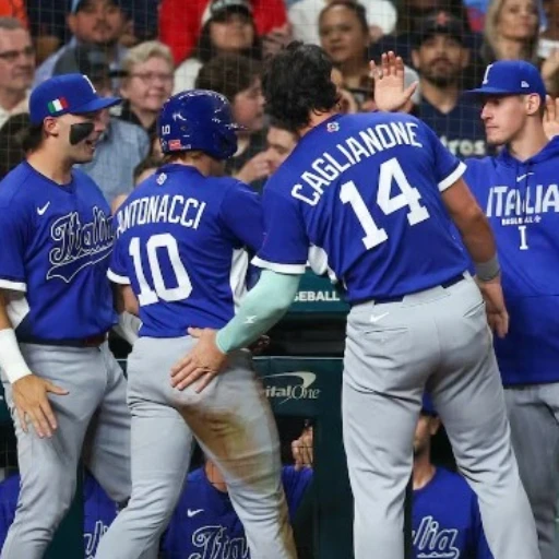 Italia consiguió una historica victoria tras vencer a EE.UU. en el Clásico Mundial de Bésibol