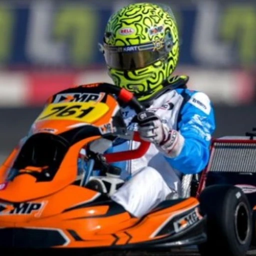 Venezolano Alessandro González destaca en el karting europeo
