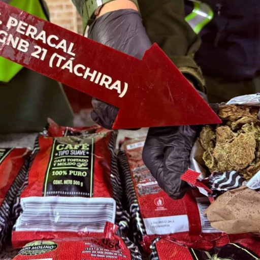 Llevaba marihuana en 10  paquetes de café