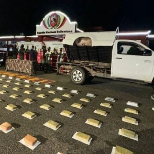 Guardia Nacional desmanteló centro de acopio de droga en Táchira