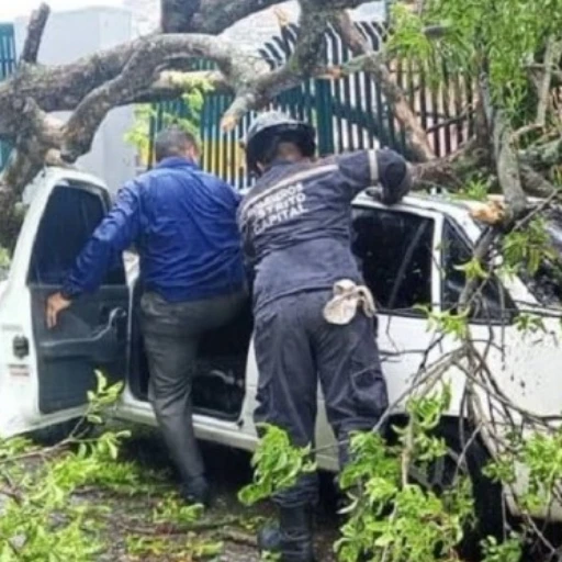 Fuertes lluvias causan anegaciones y fallas eléctricas en los Altos Mirandinos