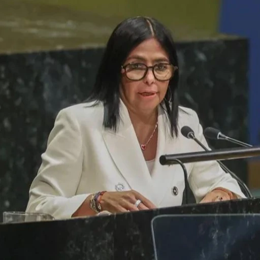 Delcy Rodríguez dice en la ONU que en Venezuela habrá elecciones